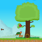 Screenshot: Adventure Turtle - Collect the key to progress to the next level